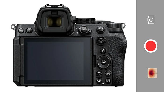 Nikon Z5II видоискатель и экран фото
