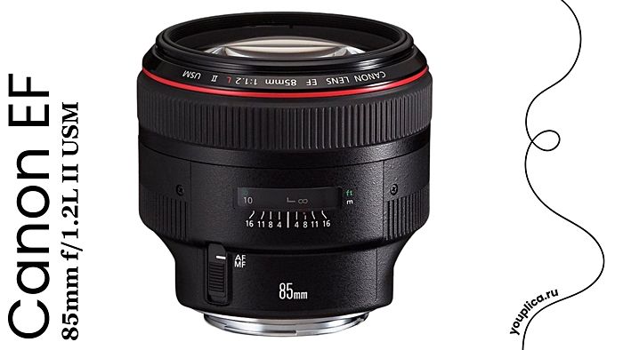 Объектив Canon EF 85mm f/1.2L II USM фото