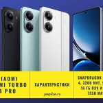 Xiaomi Redmi Turbo 4 Pro основные характеристики