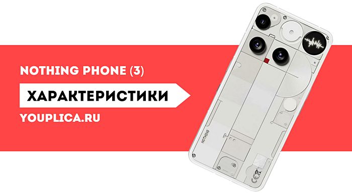 Nothing Phone 3 вид задней панели