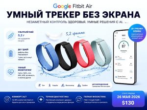Google Fitbit Air инфографика фитнес-браслета